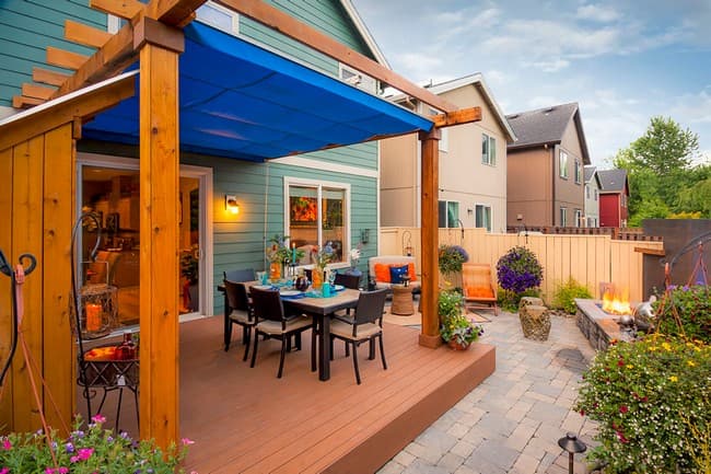 conception de terrasse de maison