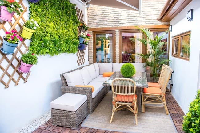 conception d'une véranda dans une maison privée