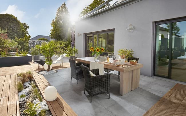 conception d'une véranda dans une maison privée