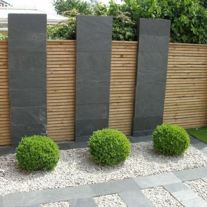 clôture à lamelles