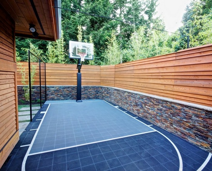 clôture à lamelles