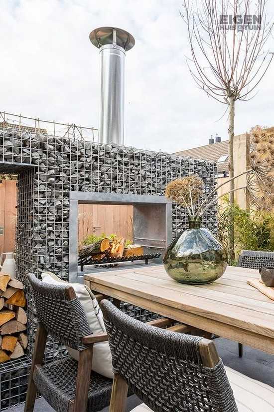 décoration de la cour d'une maison privée