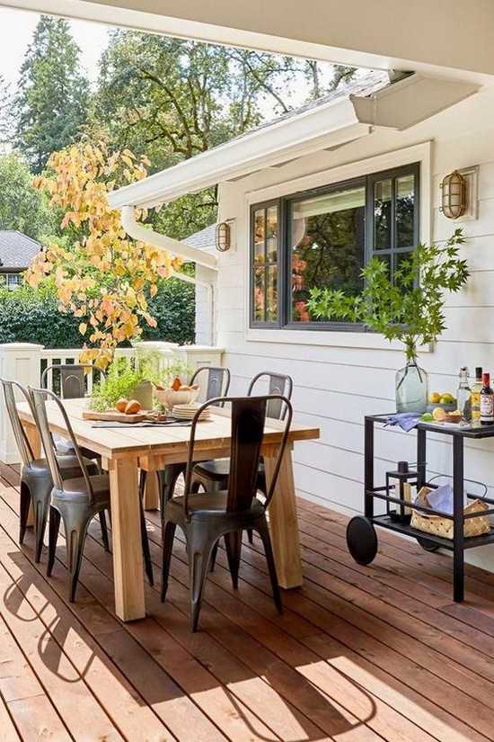décoration de la cour d'une maison privée