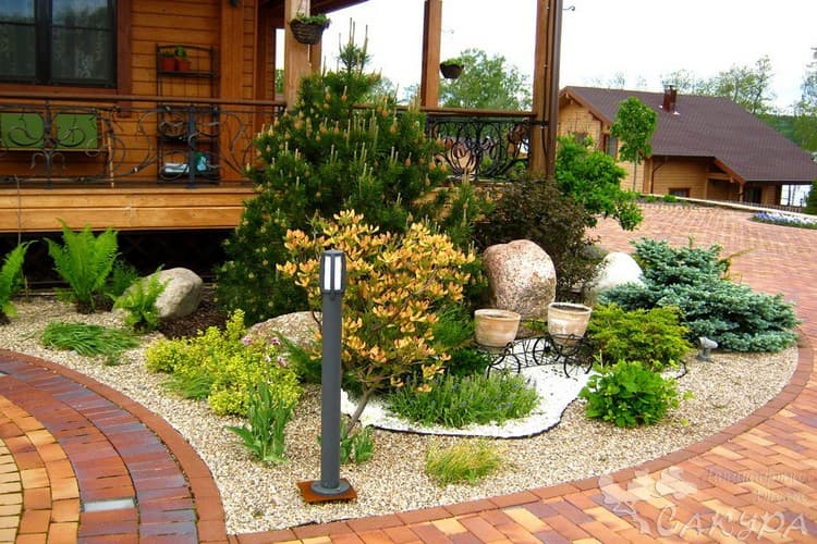 conception de parterre de fleurs