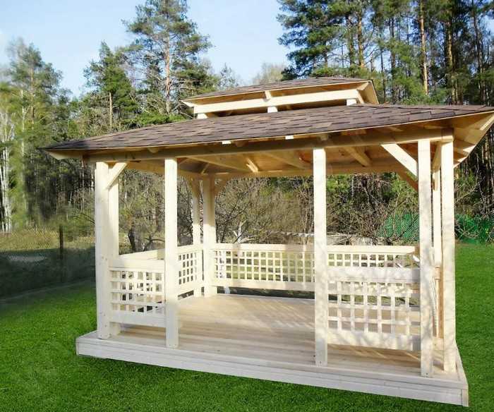 gazebos en bois