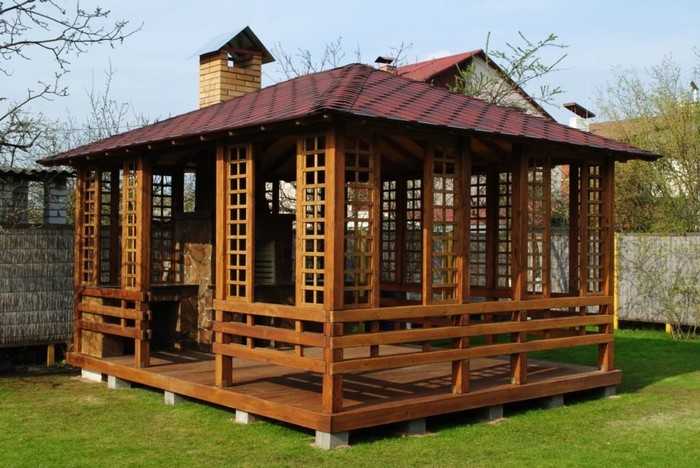 gazebos en bois