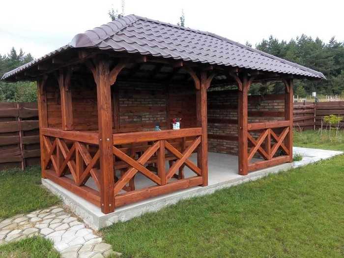 gazebos en bois