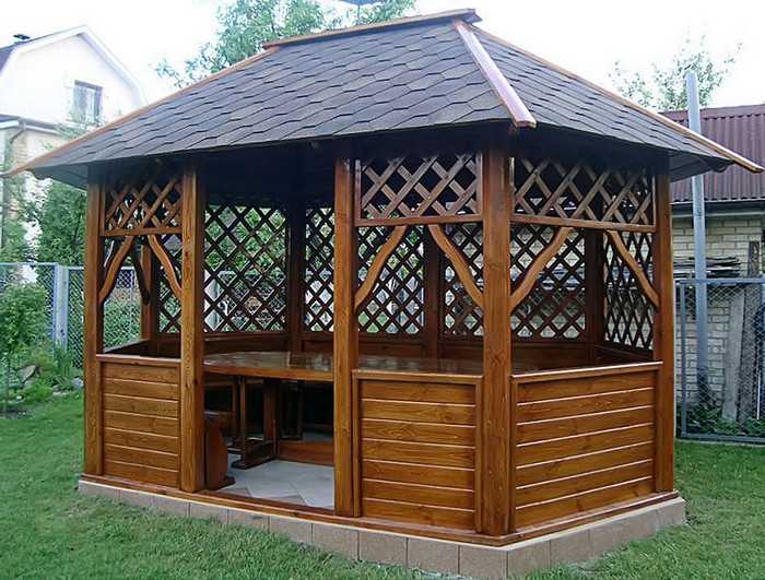 gazebos en bois