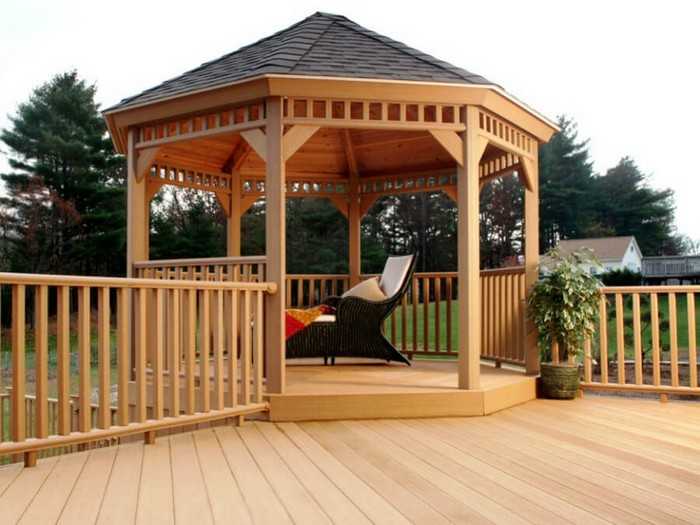 gazebos en bois