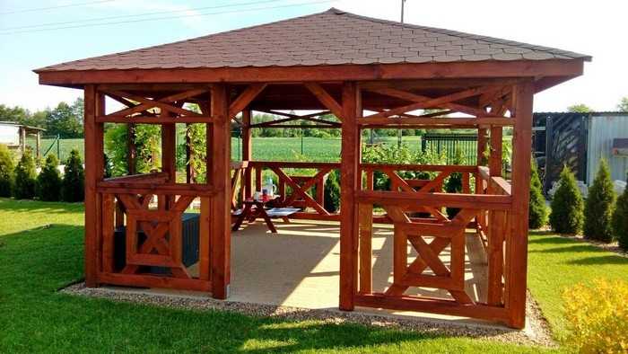 gazebos en bois