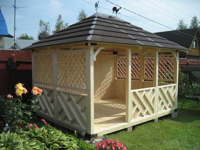 gazebos en bois