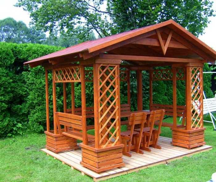 gazebos en bois