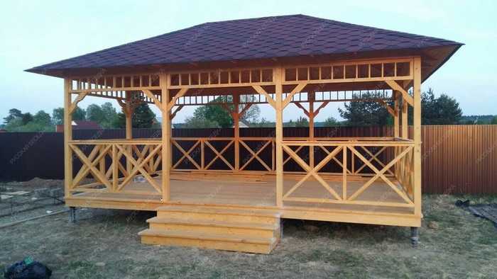 gazebos en bois