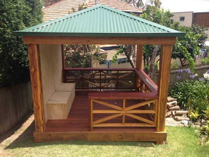 gazebos en bois