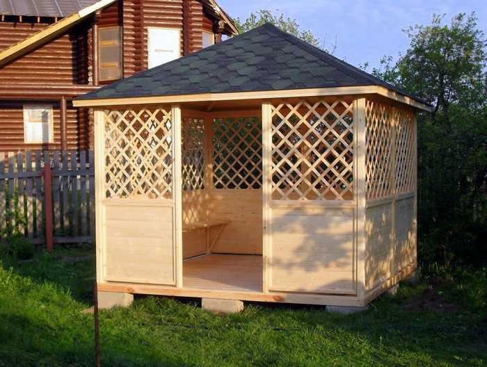 gazebos en bois