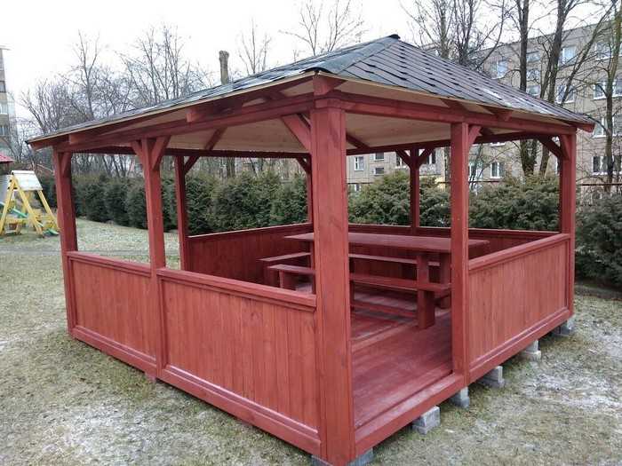 gazebos en bois