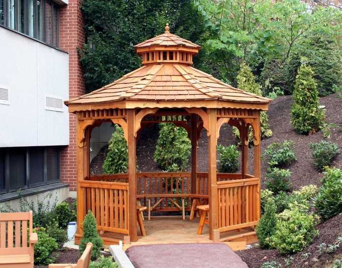 gazebos en bois