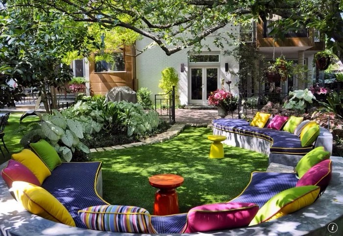 aménagement de la cour