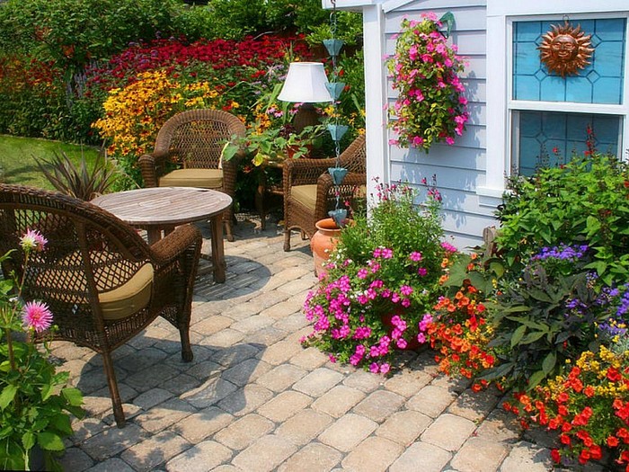 aménagement de la cour