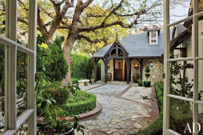 aménagement de la cour