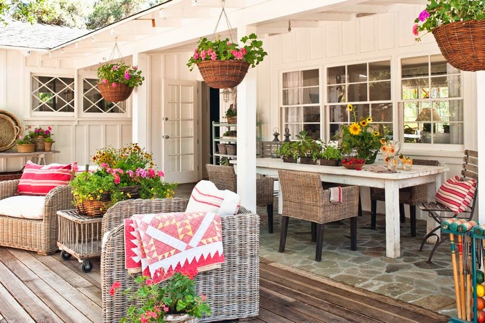 conception de cour de maison privée