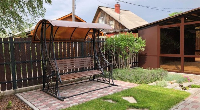 conception de cour de maison privée