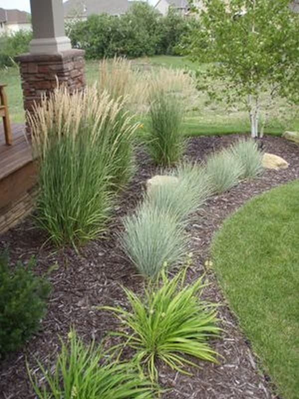 parterres de fleurs de conception de paysage