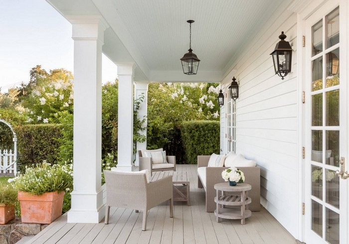 terrasse à la maison