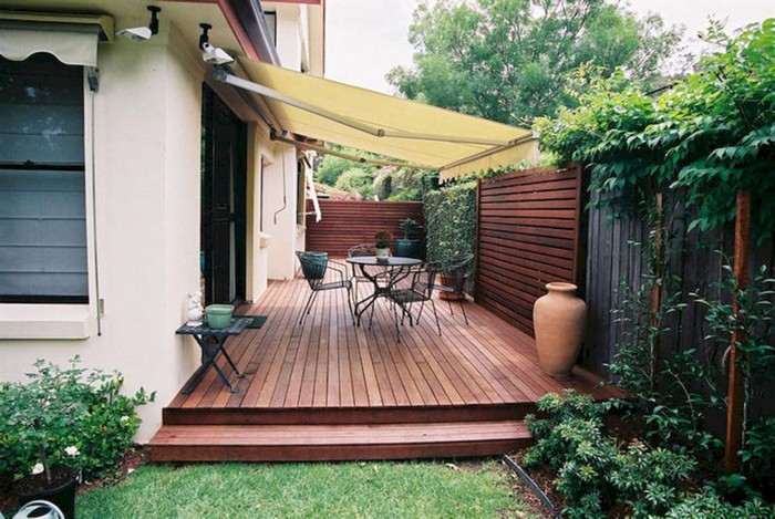 terrasse dans la maison