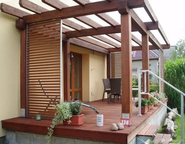 terrasse à la maison