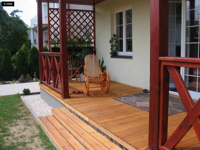 terrasse à la maison
