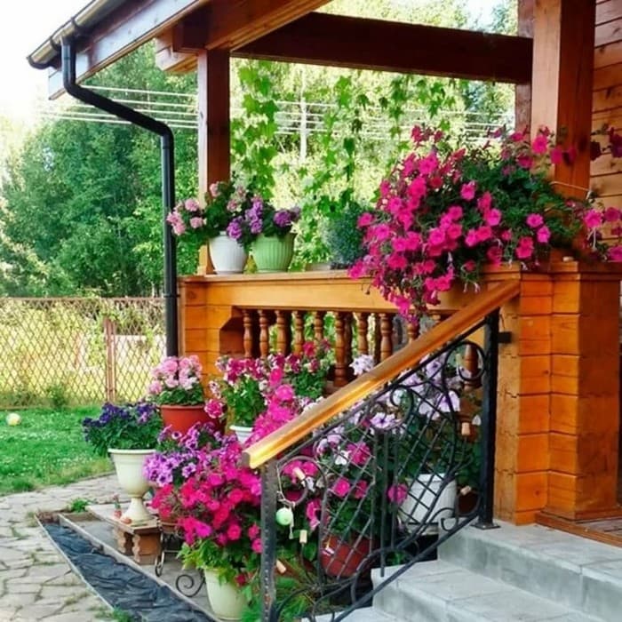 aménagement de la terrasse