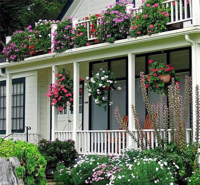 aménagement de la terrasse