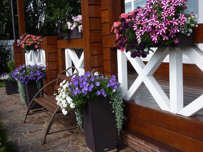 aménagement de la terrasse