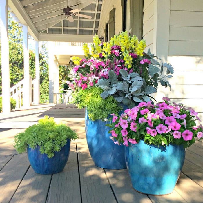 aménagement de la terrasse