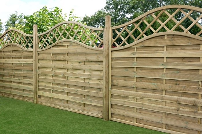 Belles clôtures en bois
