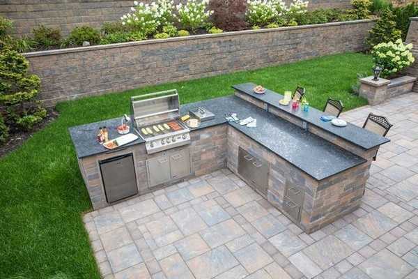 conception de cuisine dans le pays