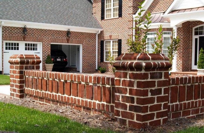Clôtures en briques