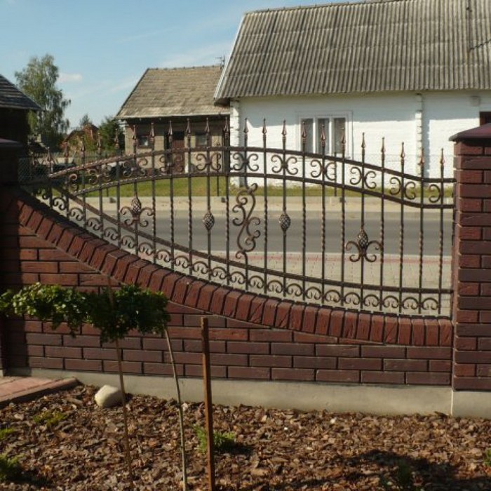 Clôtures en briques