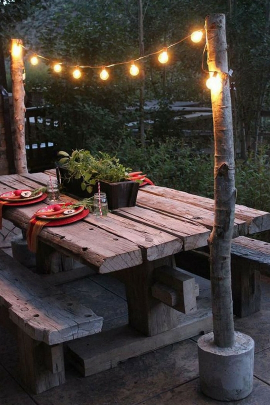 Conception d'aire de repos