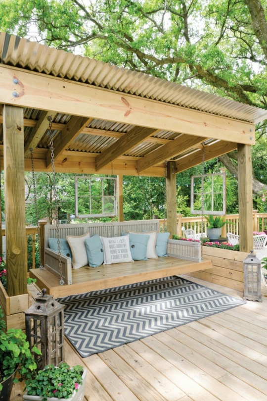 Conception d'aire de repos