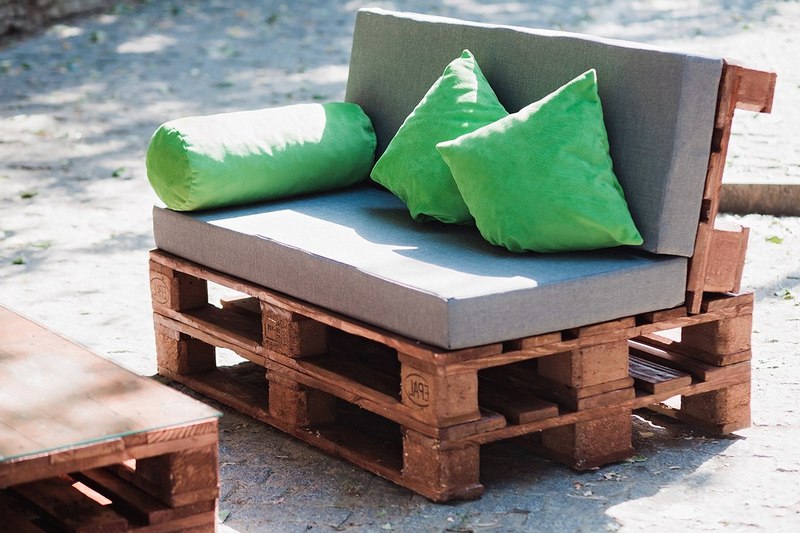 Meubles en palettes