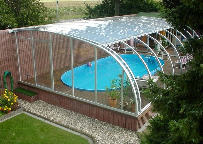 Piscine pour chalets d'été