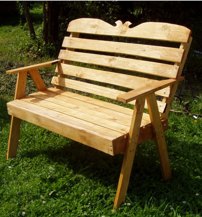 Banc en bois