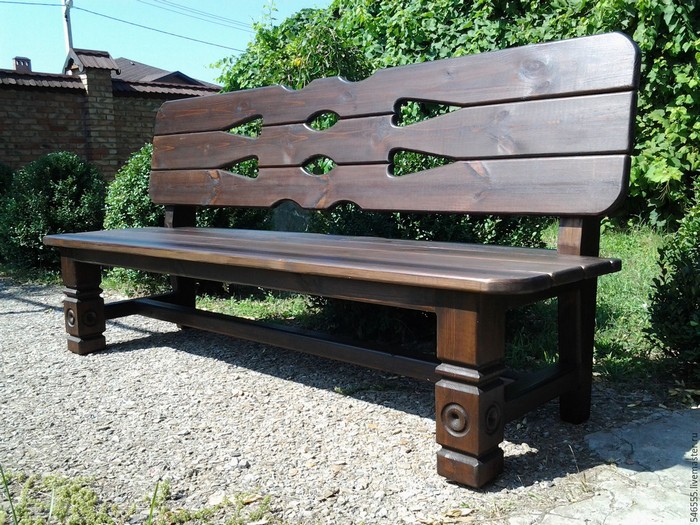 Banc en bois