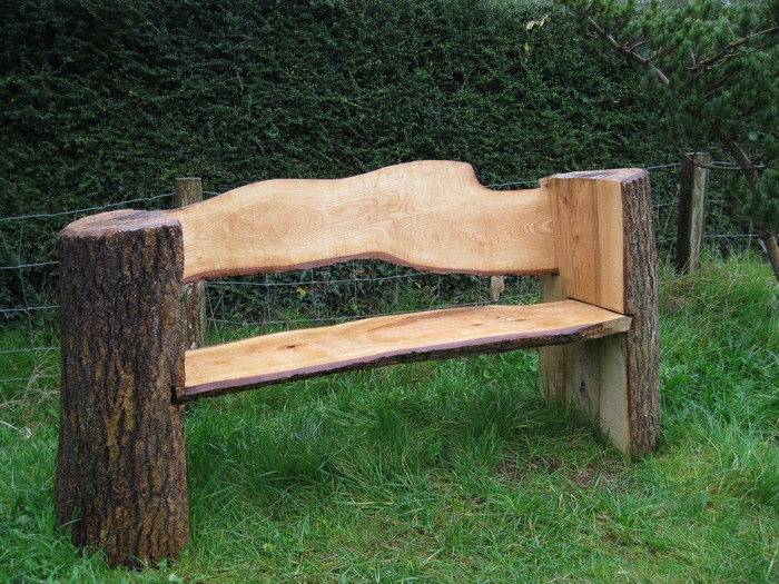 Banc en bois