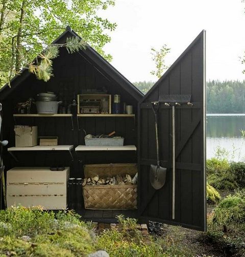 Grange pour chalets d'été