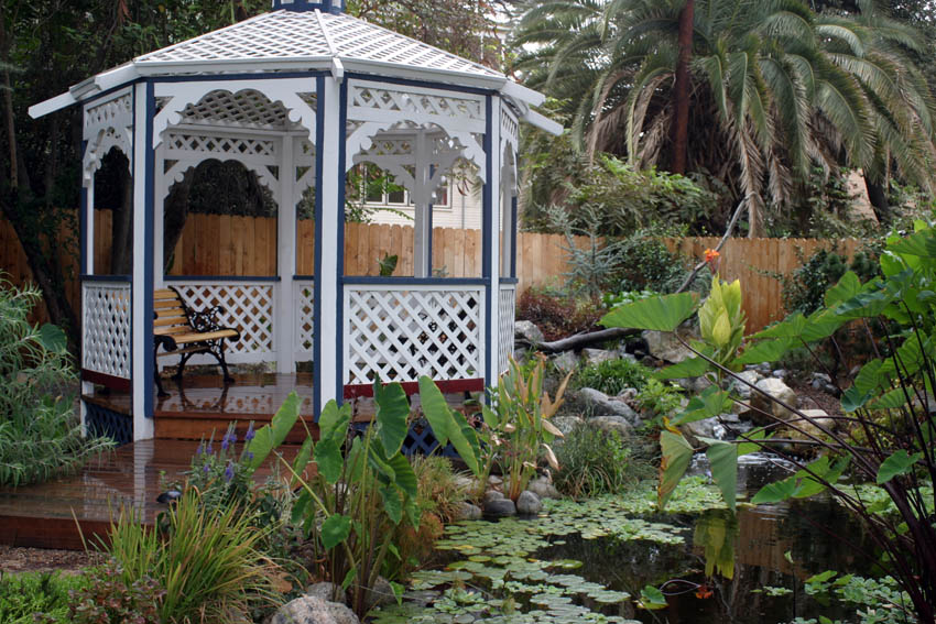 Gazebos de jardin pour offrir