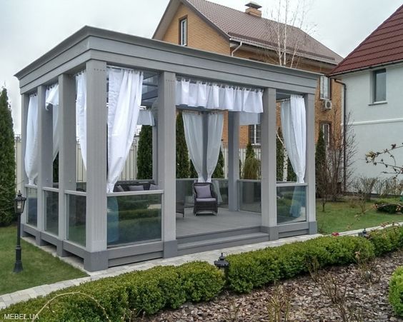 Gazebos de jardin pour offrir