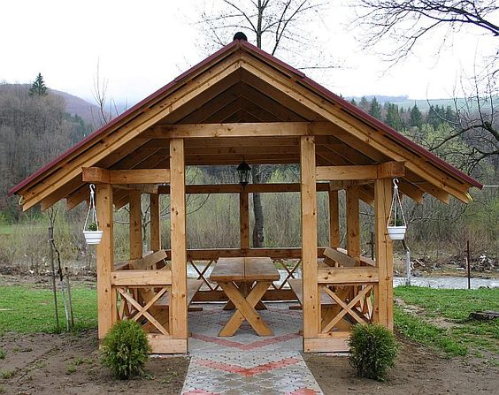 Gazebos de jardin pour offrir